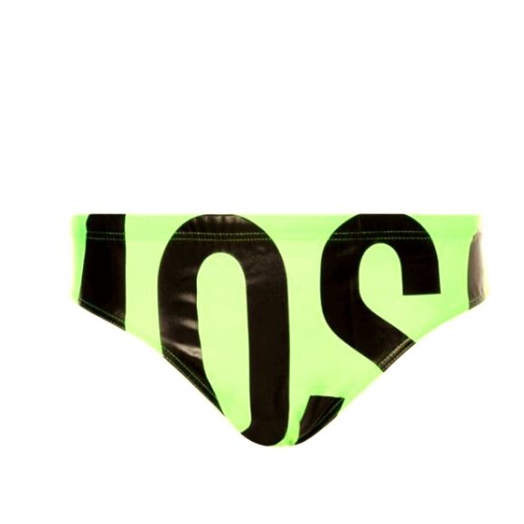 Moschino Men's Neon Yellow Swim Beach Bikini Briefs Bottom size XSMALL - Picture 10 of 16